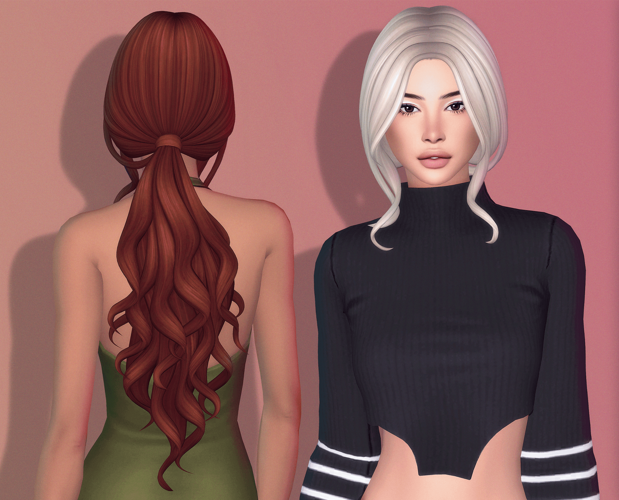 Скриншот мода Прическа Hana Hairstyle